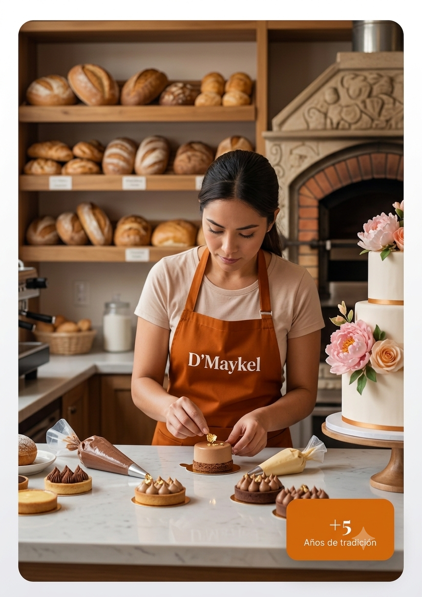 Pastel de bodas artesanal D'Maykel